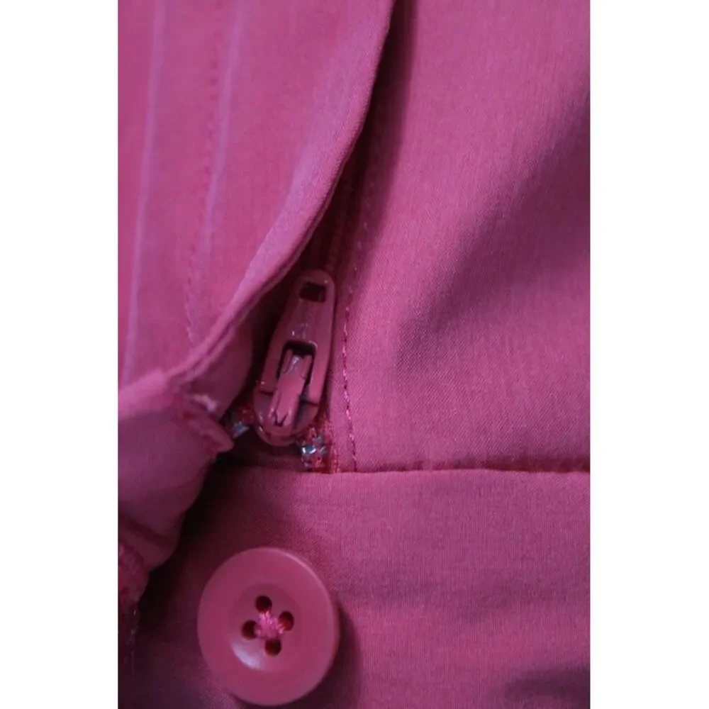 Vineyard Vines Boys Button Closure Chino Shorts Red Size 16